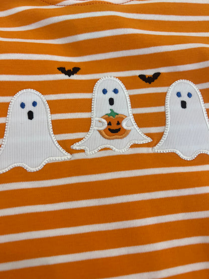 Ghost - Orange Knit Stripe Boy's T-Shirt