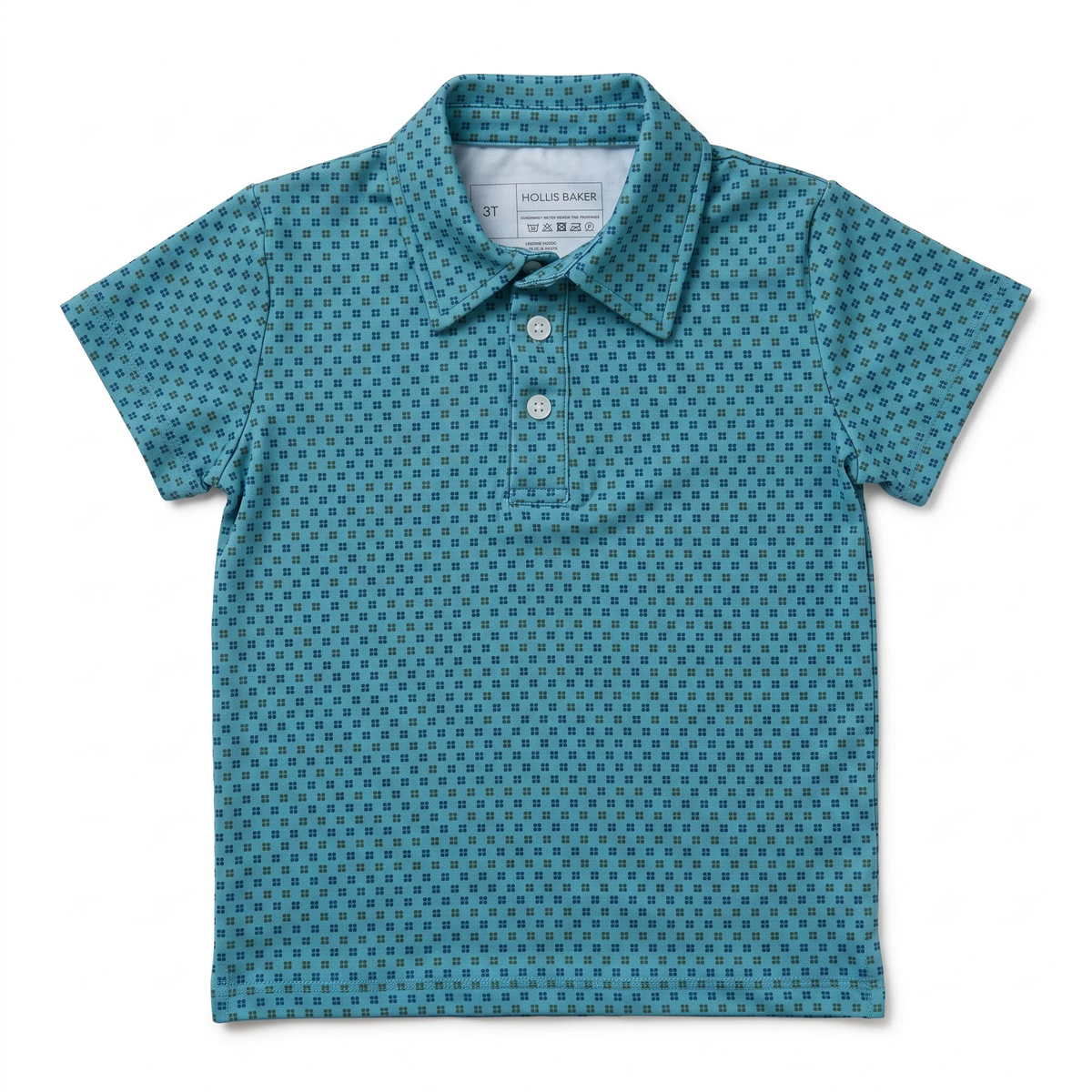 Kyle Polo - Blue + Green Geometric
