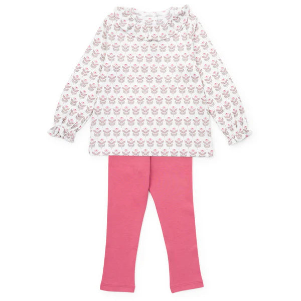 Berkshire Batik Floral Winnine Legging Set