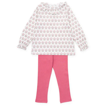 Berkshire Batik Floral Winnine Legging Set