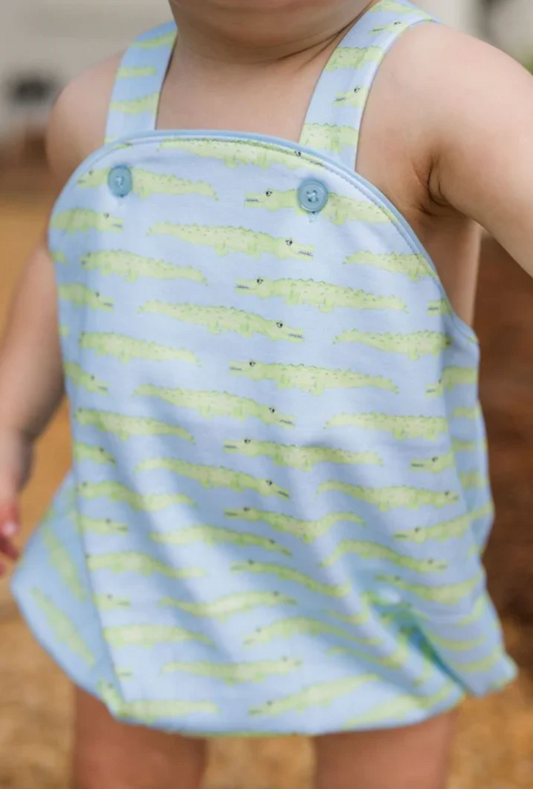 Louie Alligator Cross Back Bubble