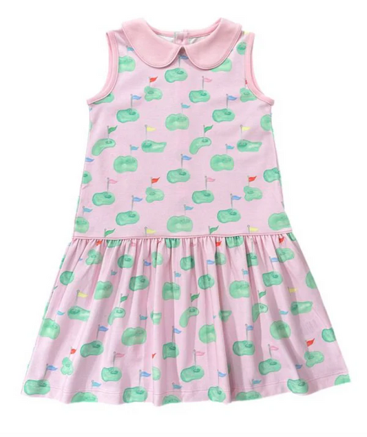 PUTT-er Up Drop Waist Dress