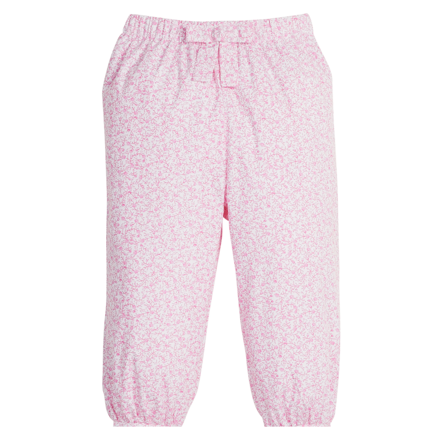 Light Pink Banded Bow Pants