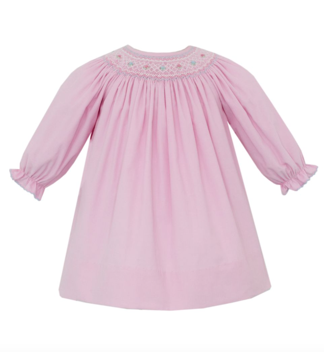 AMELIA - Pink Corduroy Bishop