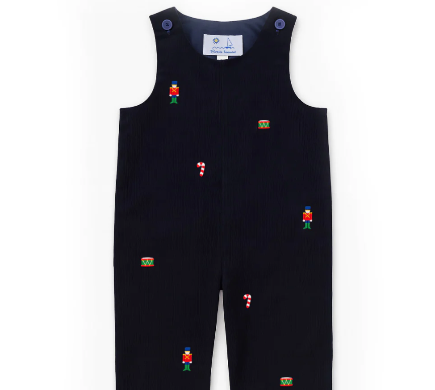 Corduroy Longall W/ Allover Embroidery H6076