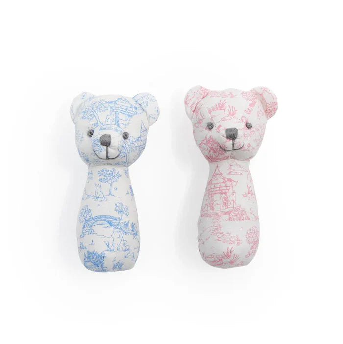 Animal Toiler Teddy Bear Rattle