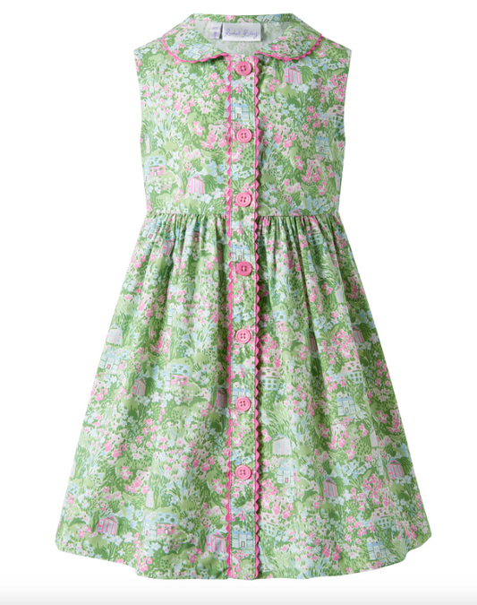 Garden Button-Front Dress