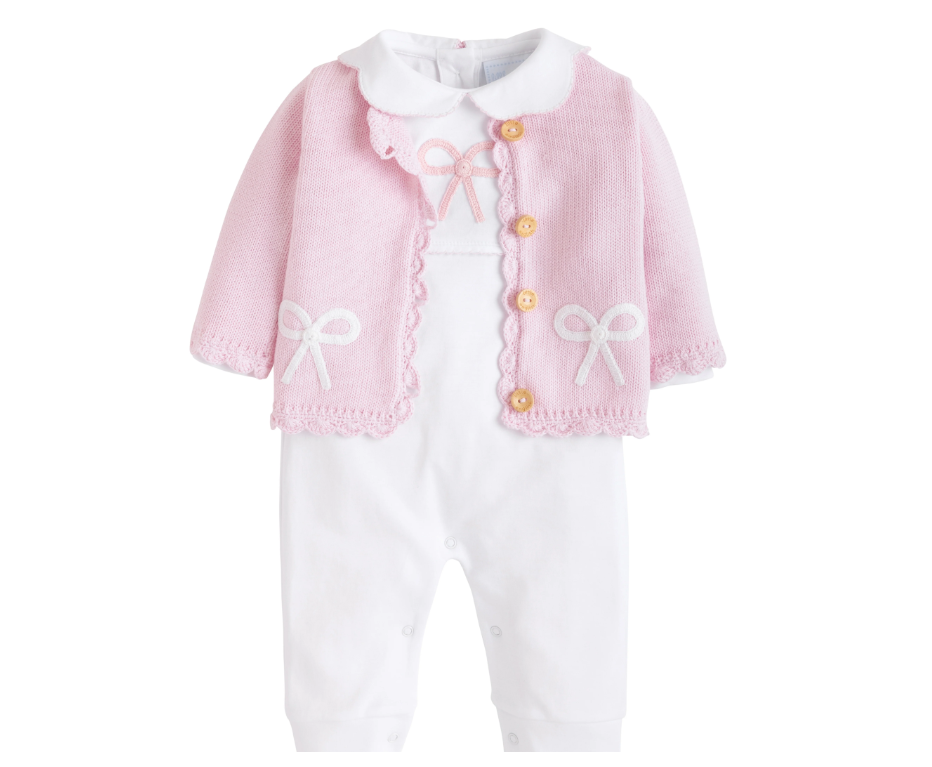 Bow Crochet Playsuit