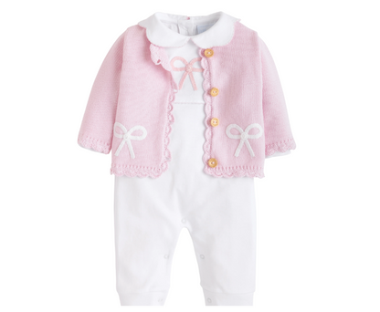 Bow Crochet Playsuit
