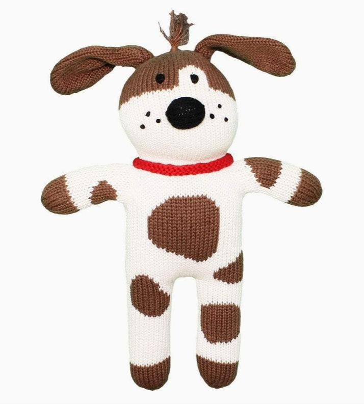 Mr. Woofers Hand Knit Dog 12"