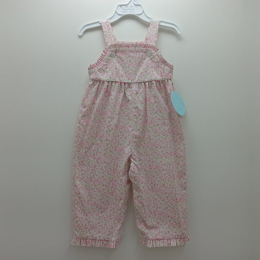 Ruffled Overall - Windemere Floral