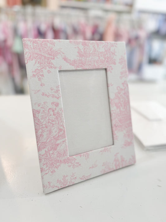 4x6 Frame French Toile Pink