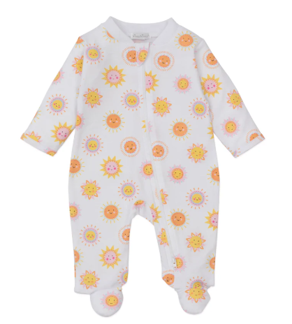 Sunshine Abounds Zip Footie