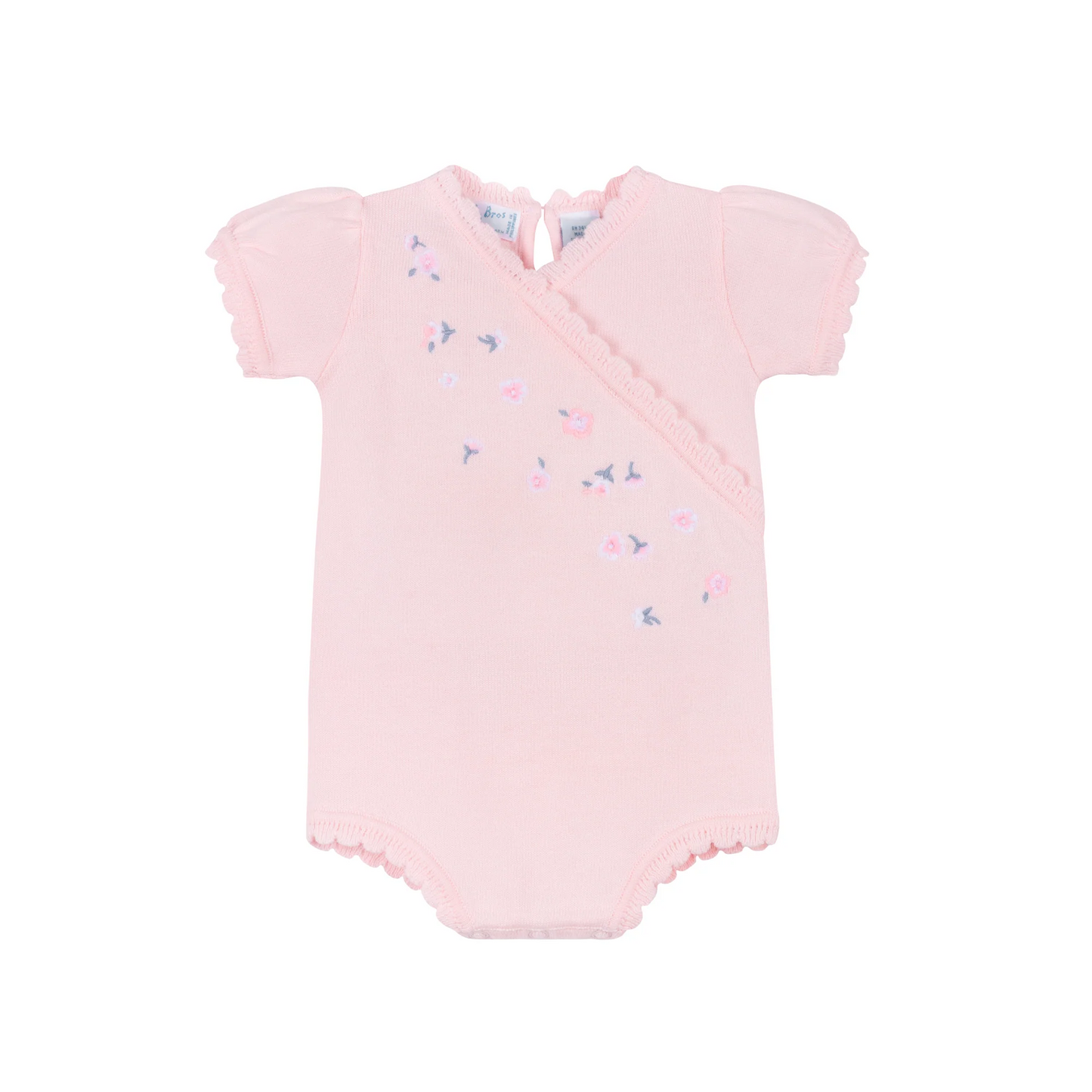 Girls Little Blossoms Knit Romper 919