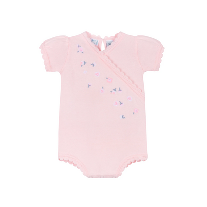 Girls Little Blossoms Knit Romper 919