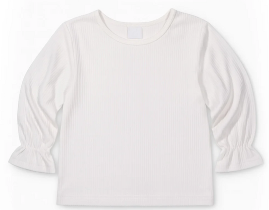 Long Sleeve Rib Knit Shirt 6003