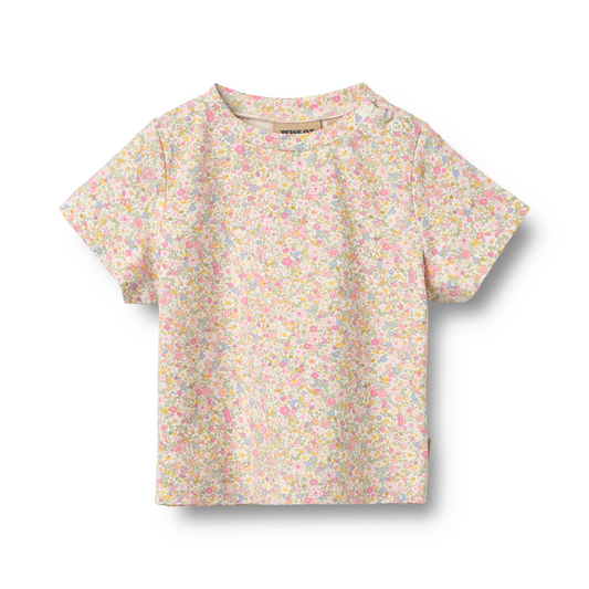 T-Shirt S/S Manna - Blush Flower Meadow