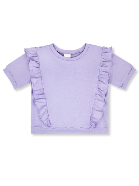 Magnolia Top - Sweet Purple Knit - Tween