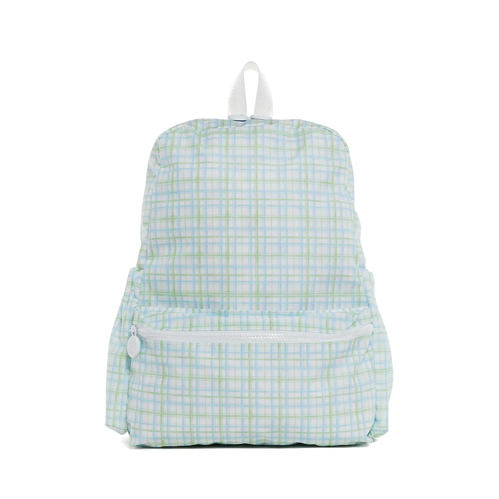Backpack - Classic Plaid Green
