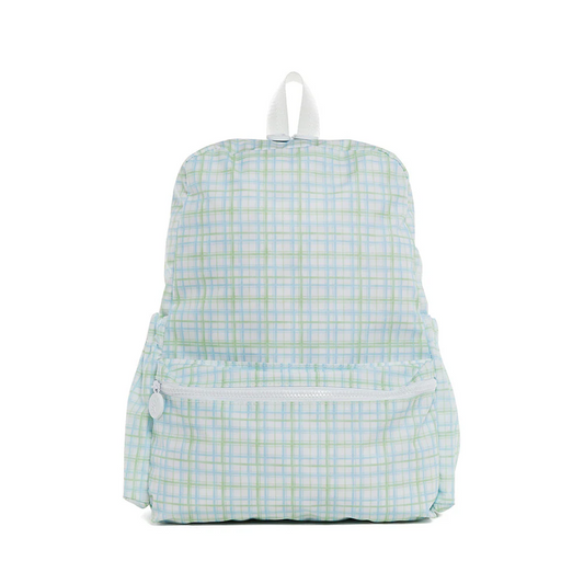 Backpack - Classic Plaid Green