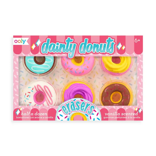 Dainty Donuts Scented Erasers - Tween