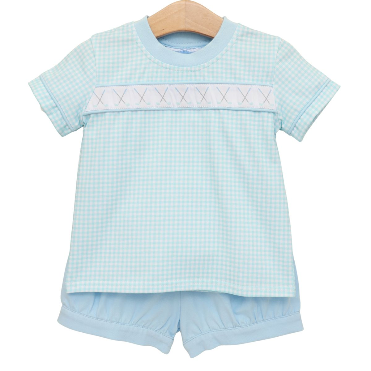 Golf Ribbon Banded Short Set
