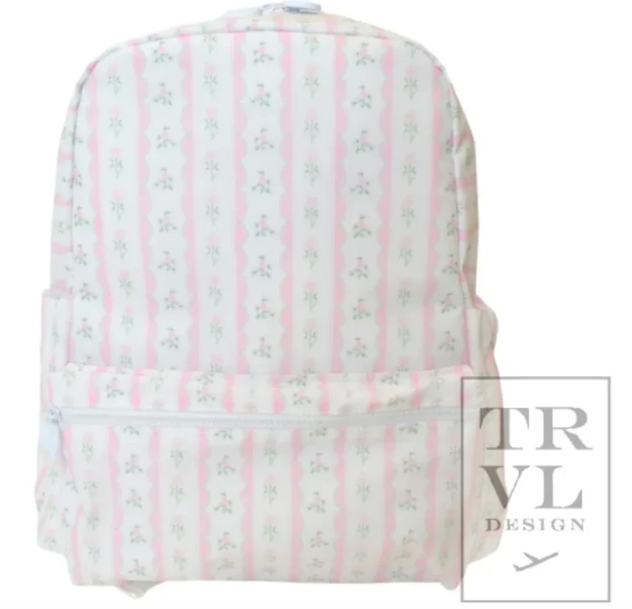 Backpacker Ribbon Floral pink