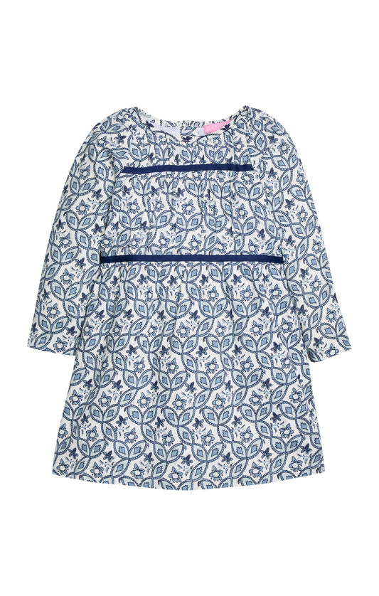 Jessica Dress - Islington Indigo