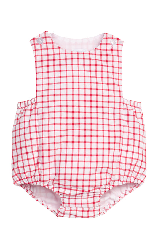 Louis Sunsuit - Red Windowpane