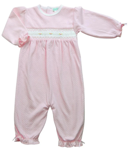 Sweet Pink Smocked Converter