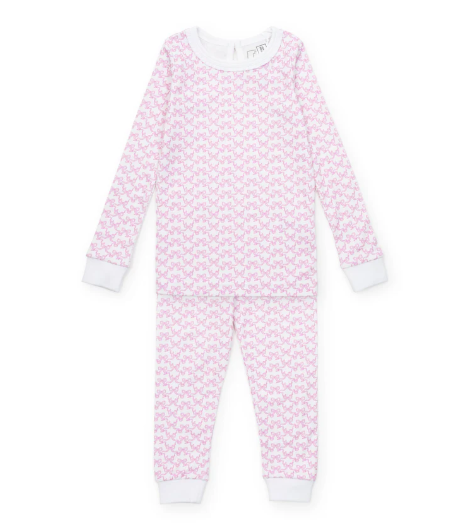 Pretty Pink Bows Pajama Pant Set