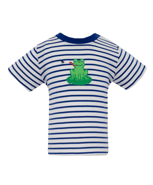 Frog Royal Knit Stripe Boy's T-shirt