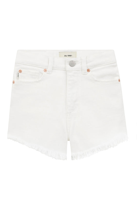 Lucy High Rise Shorts: Cut Off