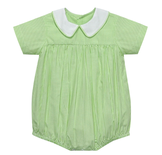 Presley Boy Bubble - Lime Green