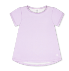 Bridget Basic Tee - Petal Purple