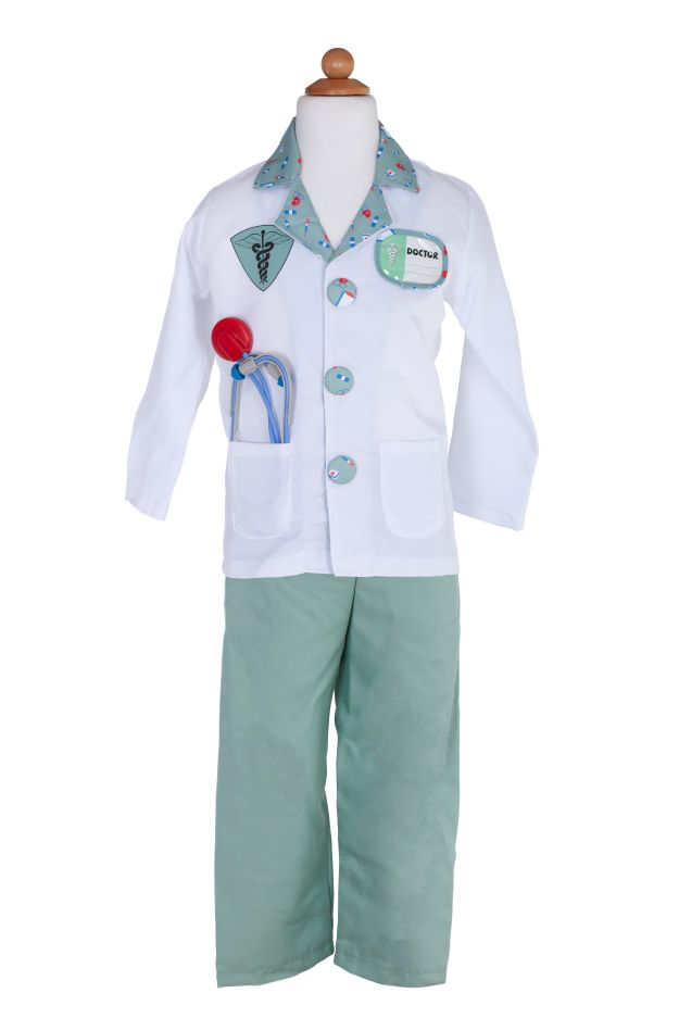 Green Doctor Set, Size 3-4