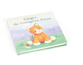 Ginger, the Courageous Kitten Book