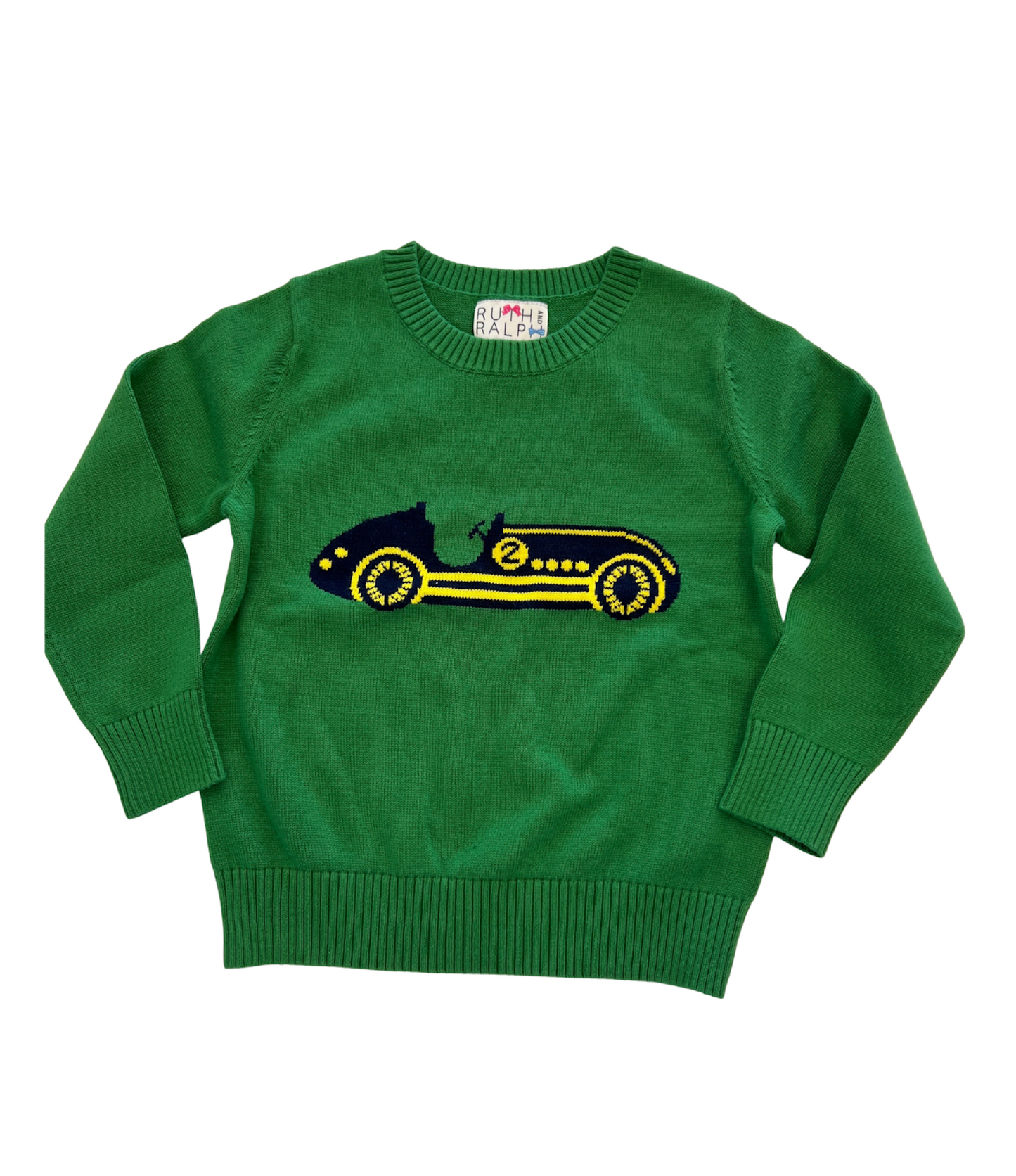 Race Car Knit Sweater