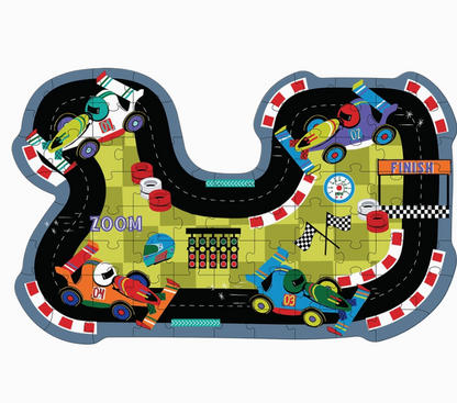 Race Track Cars 80PC Puzzle