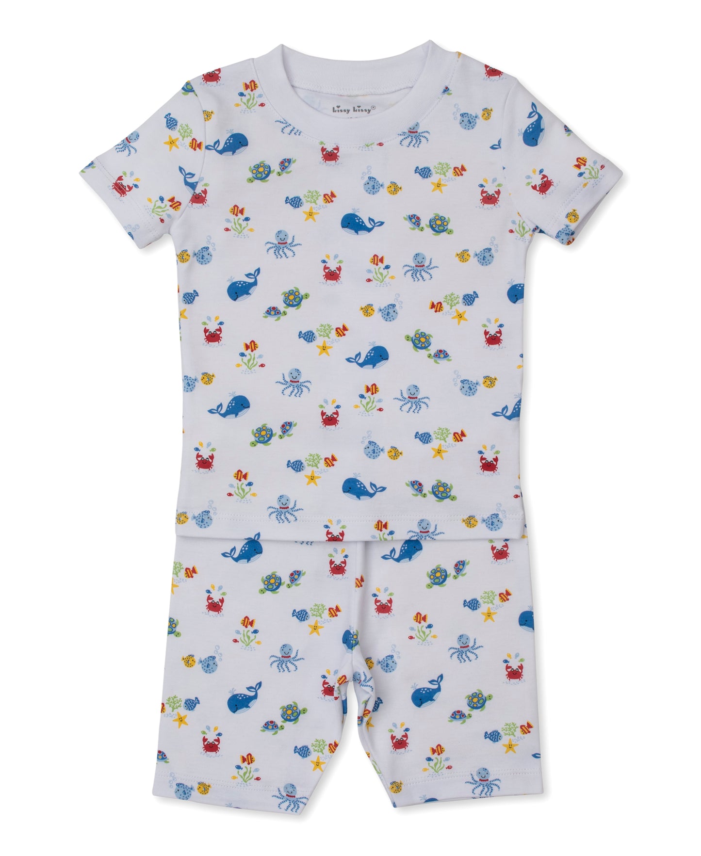 Ocean Antics short pj set snug prt