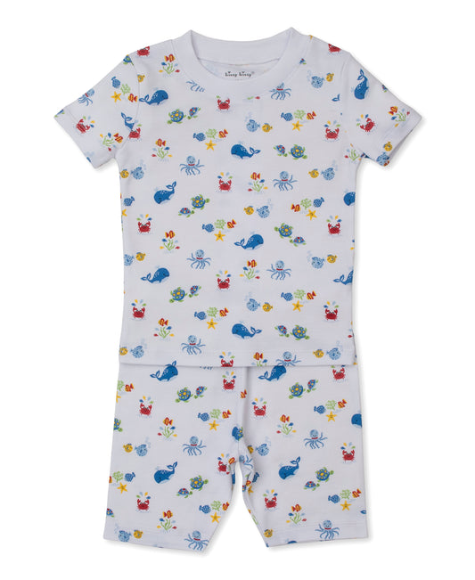Ocean Antics short pj set snug prt