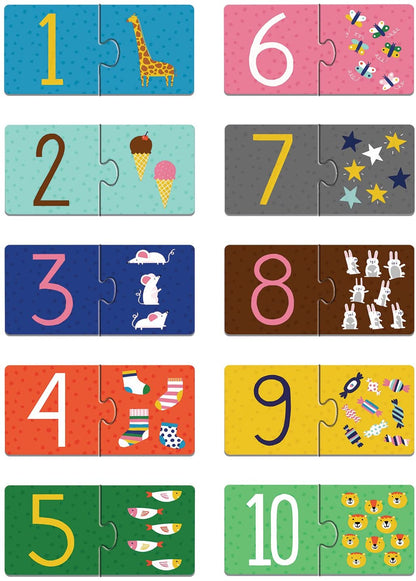 Puzzle Pairs Counting 1-10