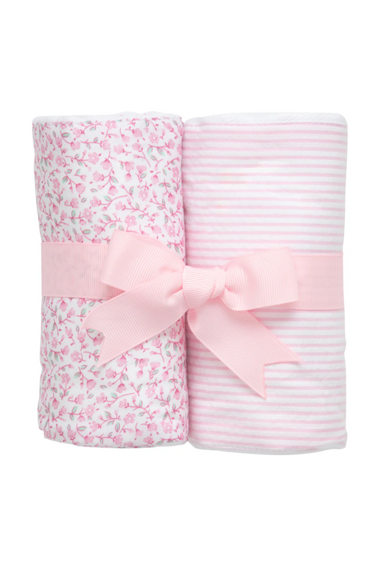 Ballet Set of Two Burp Cloths