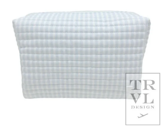 Quilted Everyday Bag - pimlico Stripe Blue