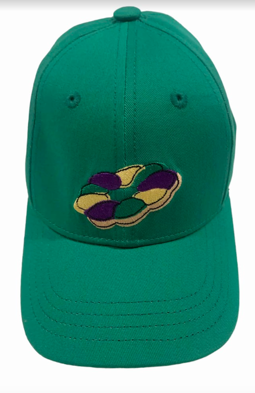 MG King Cake Green Hat