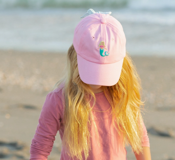 Mermaid Bow Baseball Hat Youth