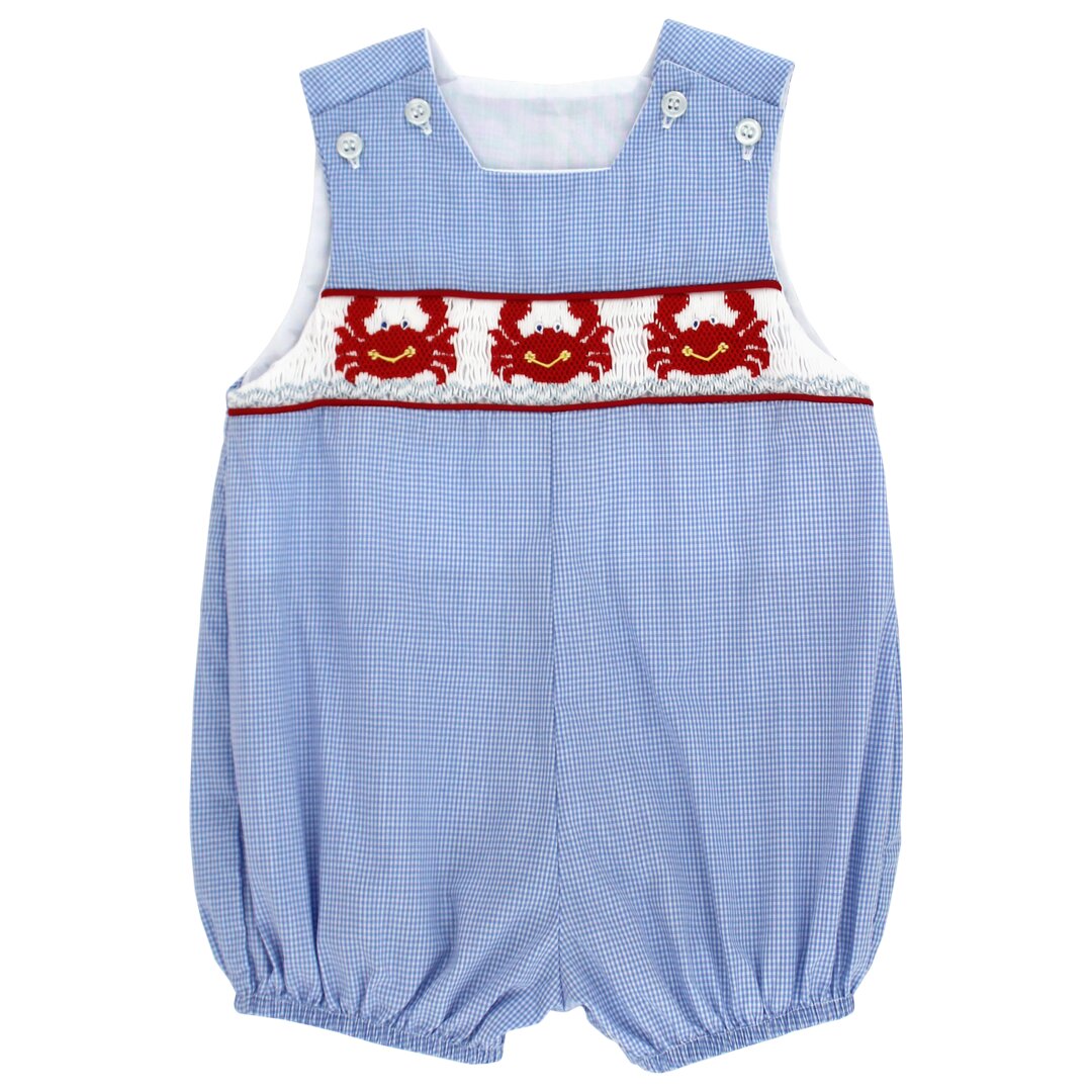 Short Infant Bubble - Coastal Crabs