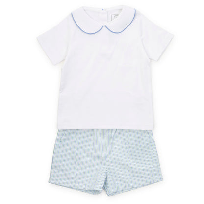 Field Woven Short Set - Biltmore Stripe