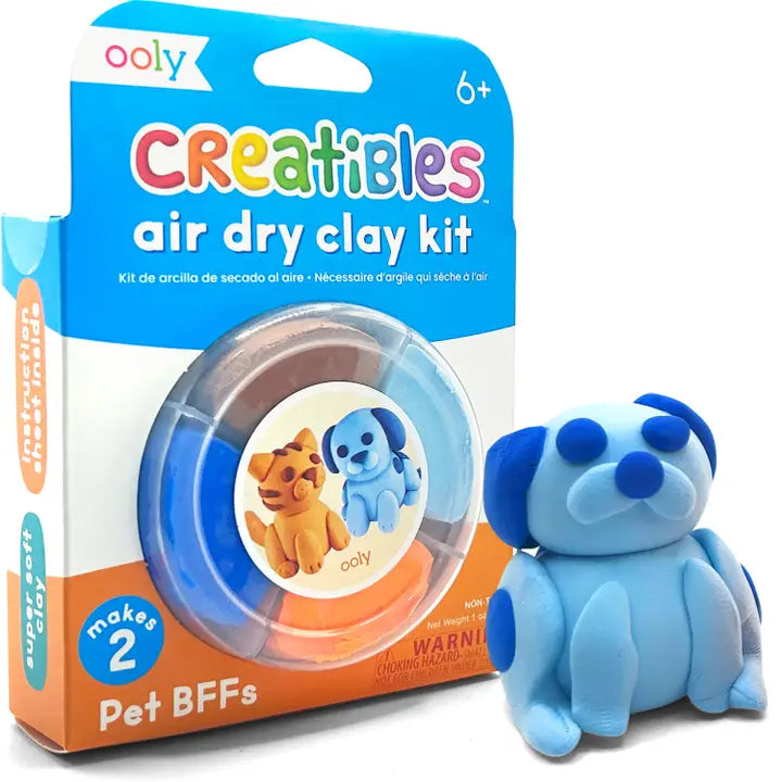 Creatibles DIY Air Dry Clay Kit - Pet BFFs