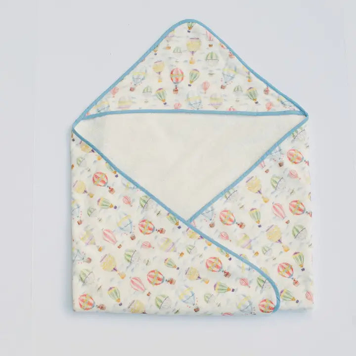 Multi Pattern Hooded Bath Towel